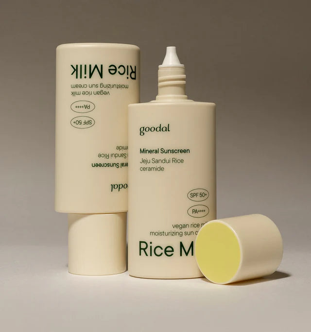Goodal Vegan Rice Milk Mineral Sunscreen SPF50+/PA++++ 50ml