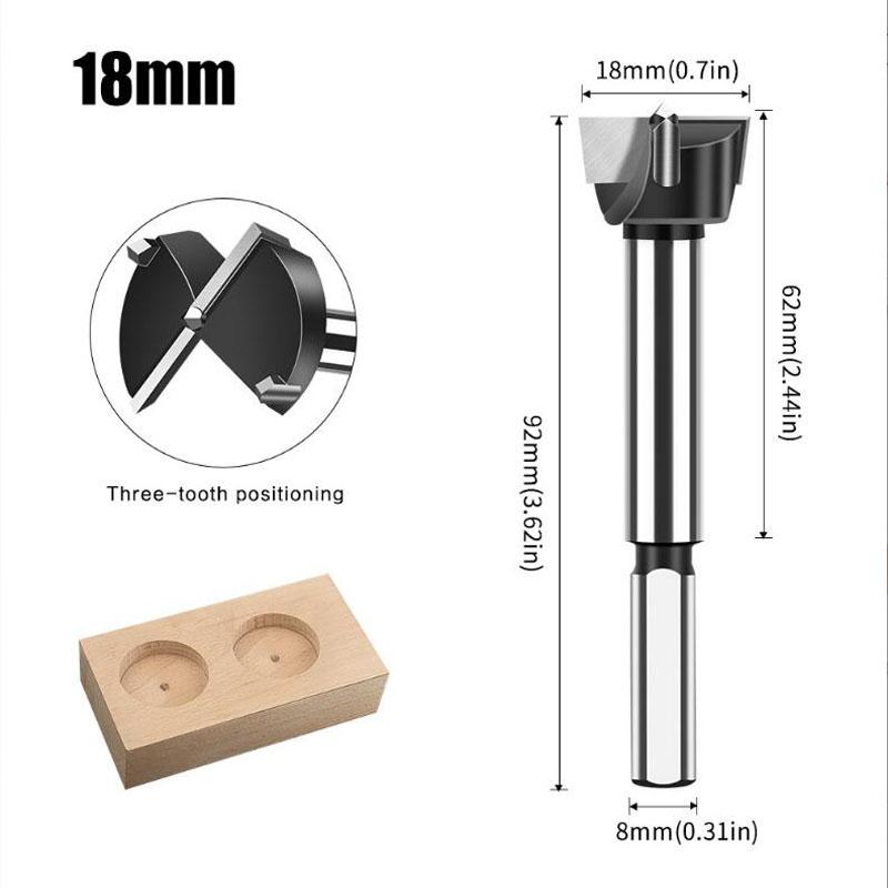 Forstner Woodworking Tools Hinge Boring Drill Bit Hole Saw Cutter Tungsten Carbide Cutter