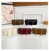 2024 New Fashion Chain Shoulder Crossbody Bag Women Double Zipper Flap Small Bag