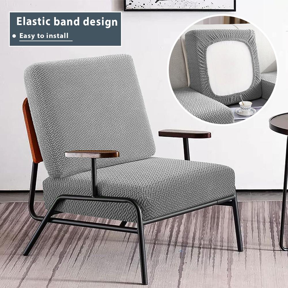 Outdoor Stretch Patio Sofa Cushion Covers Protector Stretch Removable Sofa Slipcover for Bedroom Office Living Room Home
