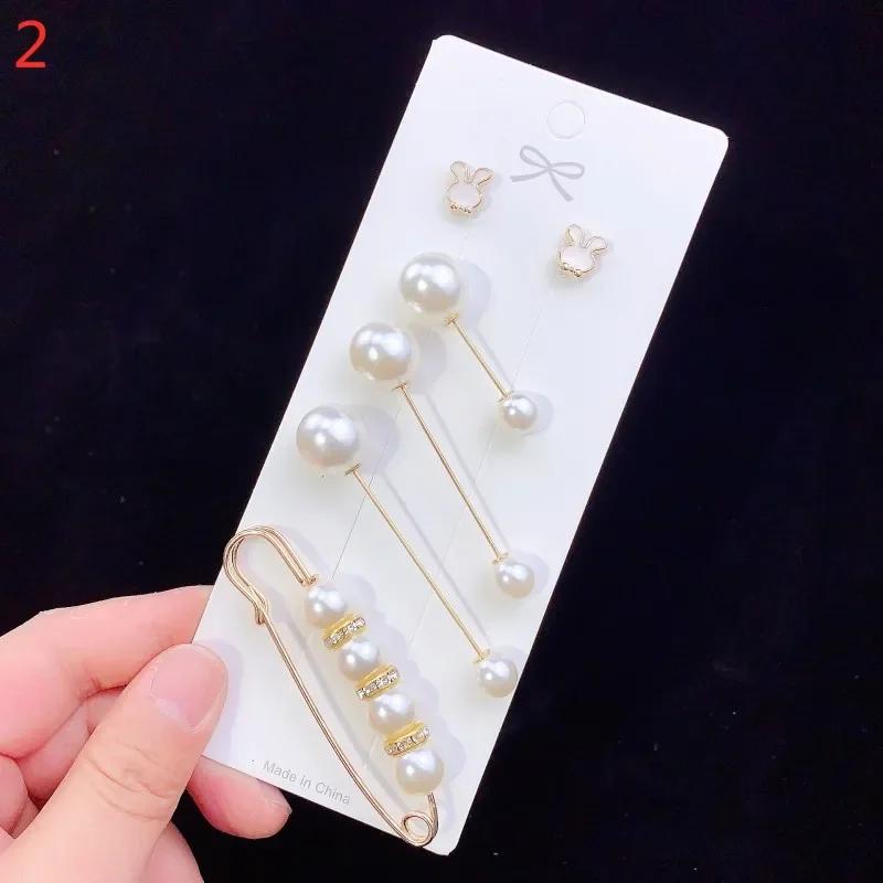 

Хрустальные броши Пряжка для талии Кардиган Джинсы Невыцветающие Броши Женский свитер Пальто Защита от падения Жемчуг Декоративная булавка для одежды