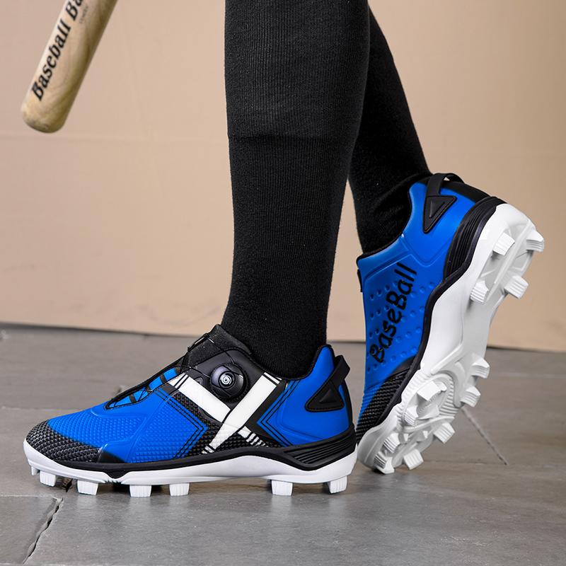 Professional Men Outdoor Baseball Training Shoes High-Quality Comfortable Anti-Slip Sneakers for Athletes