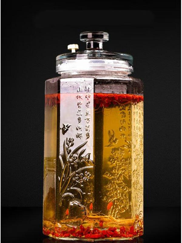 Naijiang Sealed Glass Brewing Jar