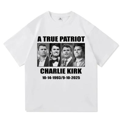 Support Free Print T-shirt Fashion Men/women Harajuku Aesthetics Letter Print T-shirt High Quality Casual Fashion Everything