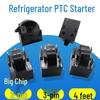 PTC Refrigerator Compressor Starter 3-Pin Protector for Large Chip Refrigeration