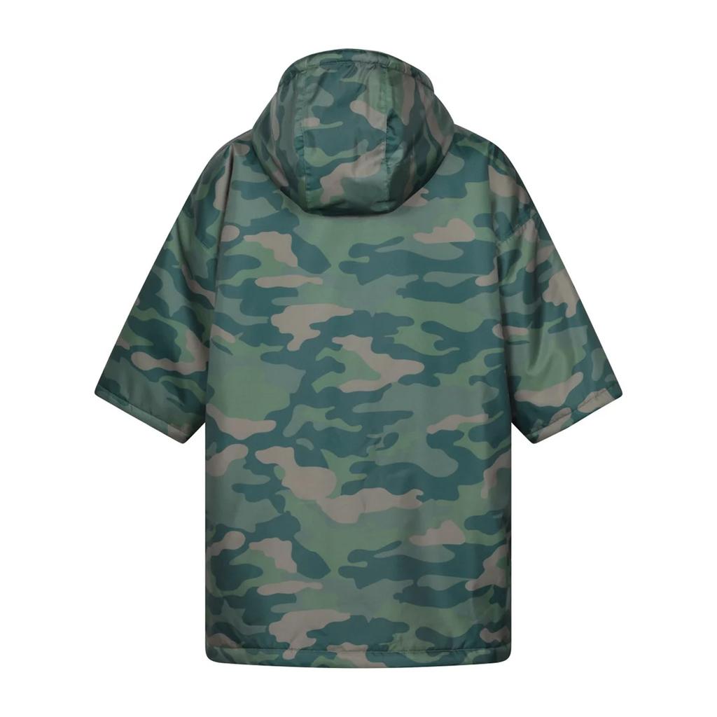 Mountain Warehouse Childrens/Kids Tidal Camouflage Waterproof Changing Robe