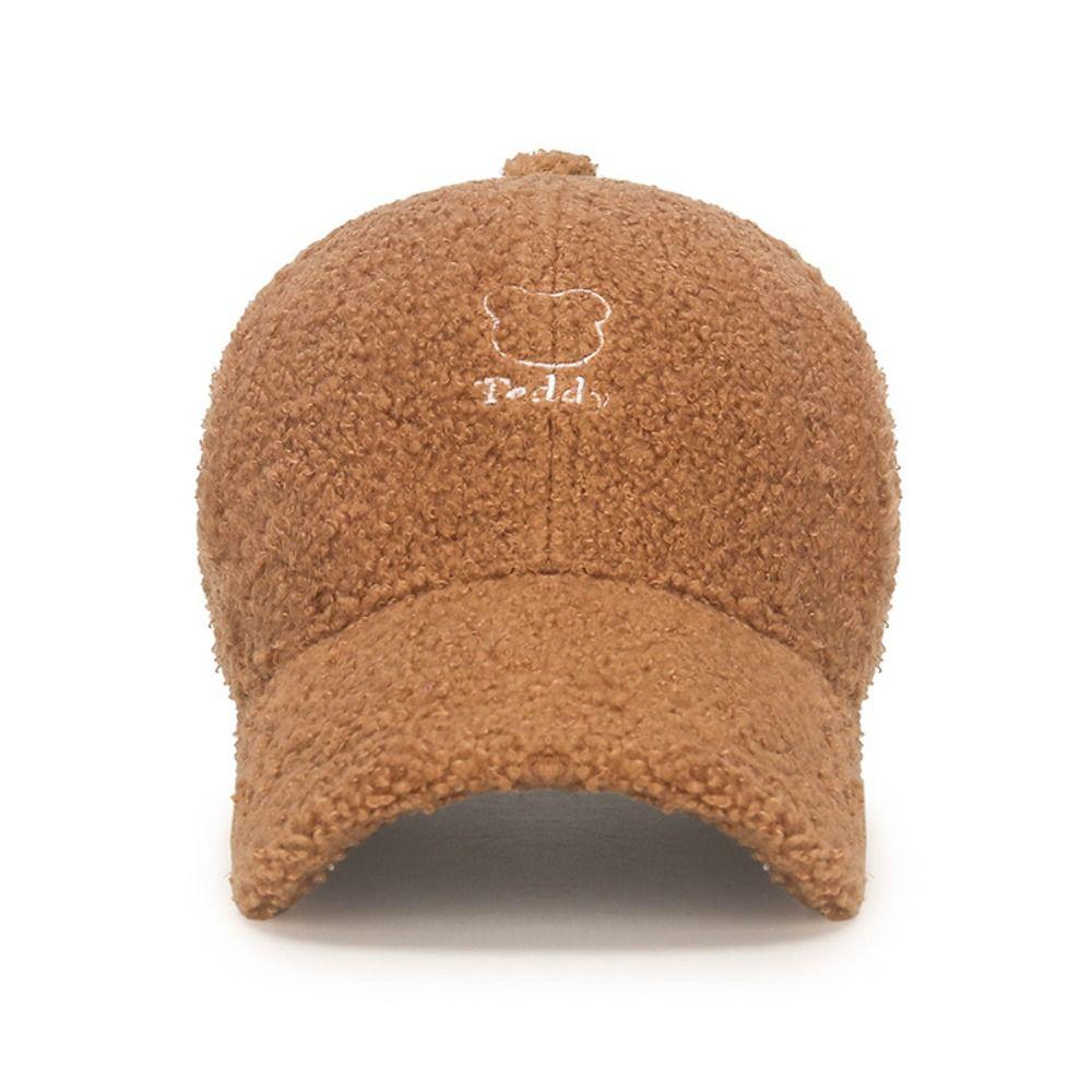 All-match Sun Hat Thicken Warm Snapback Caps Adjustable Baseball Cap  for Men Women