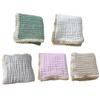 Safe & Comfortable Newborn Blanket Cotton Gauze Blanket with Delicate Lace Trim Newborn Swaddles Blanket for Infants