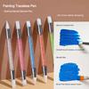 Set 5 Bucăți Stilou Dublu pentru Artă pe Unghii Profesional cu Vârf de Silicon Stilou pentru Design Unghii Unghii Femei Fete DIY Manichiură Artă Instrumente Punctare Pictură