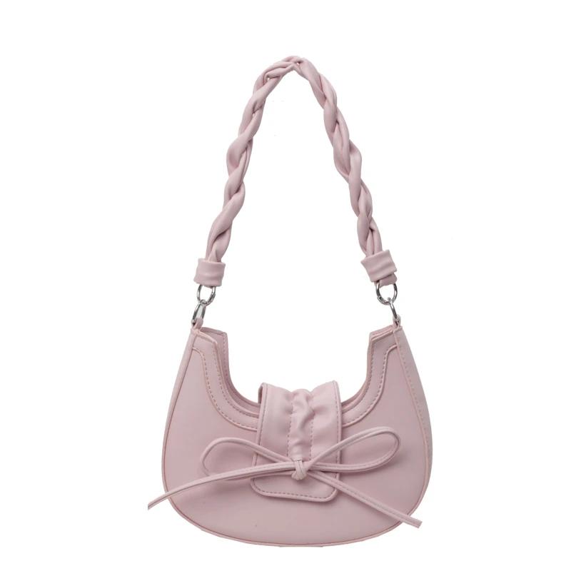 Sewing Thread Ladies Crossbody Bags Casual  New Shoulder Bags for Women Zipper Pu