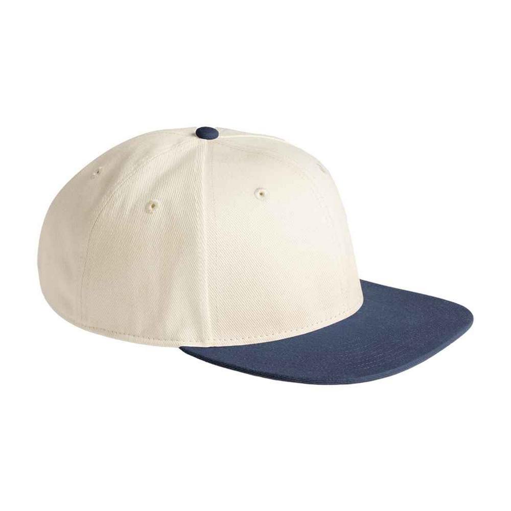 Beechfield Contrast Flat Peak Baseball Cap