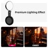 3 In 1 Magnetic Selfie Ring Light with Mirror LED Foldable Fill Light 360° Adjustable For Iphone 17 16 Mobile Phone Photography