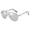 New Polarized Men Pilot Vintage Sun Glasses Photochromic Metal Frame Sunglasses Women Driving Eyewear Goggles Uv400