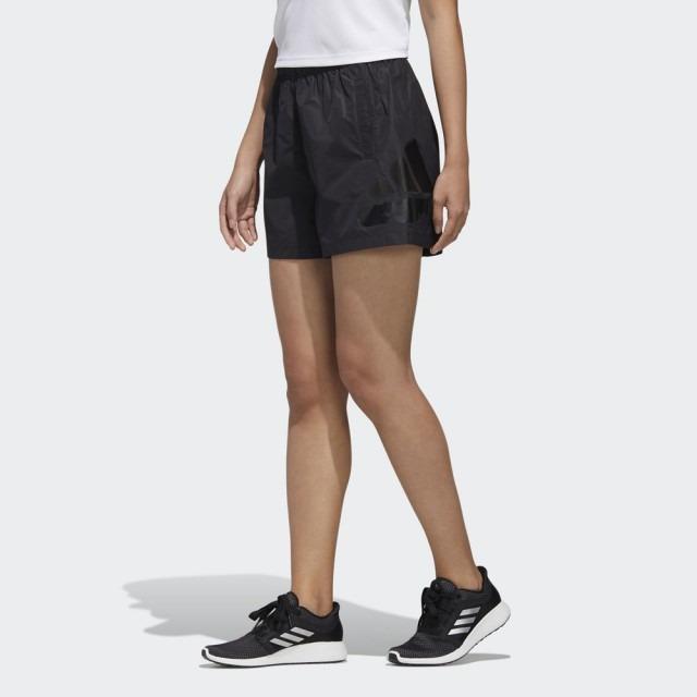 Adidas Sub Logo Shorts Women Shorts Black GL5628