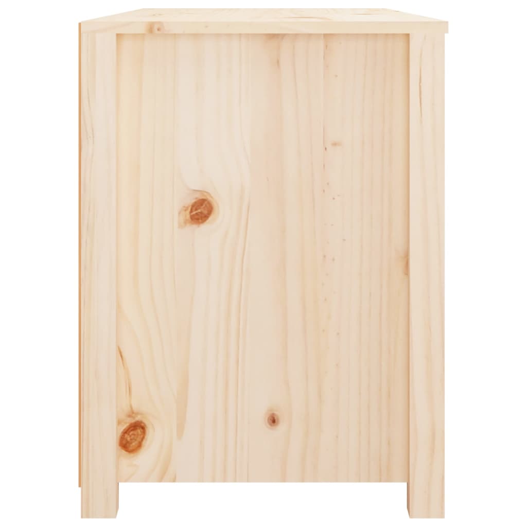 Sideboard 100 X 40 X 54 Cm Solid Pine Wood