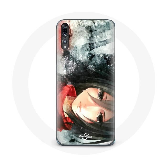 Case for Huawei P20 Mikasa Ackerman Attack On Titan Anime