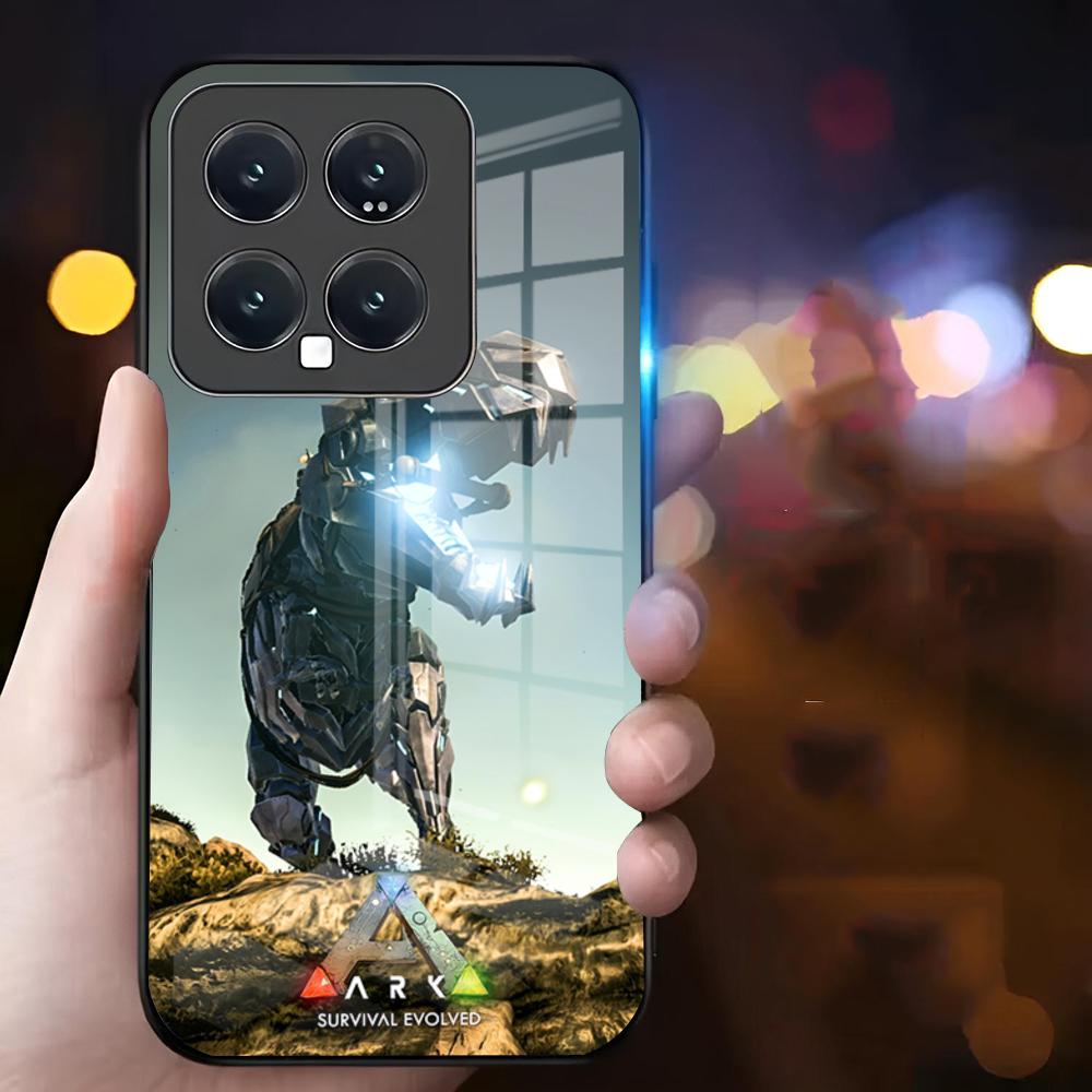 

Чехол для телефона A-ARK Survival Evolved Подходит для Xiaomi 15 14 13 12 11 POCO REDMI NOTE Pro Стеклянный чехол для телефона Премиум Новый Популярный Xiaomi 11T