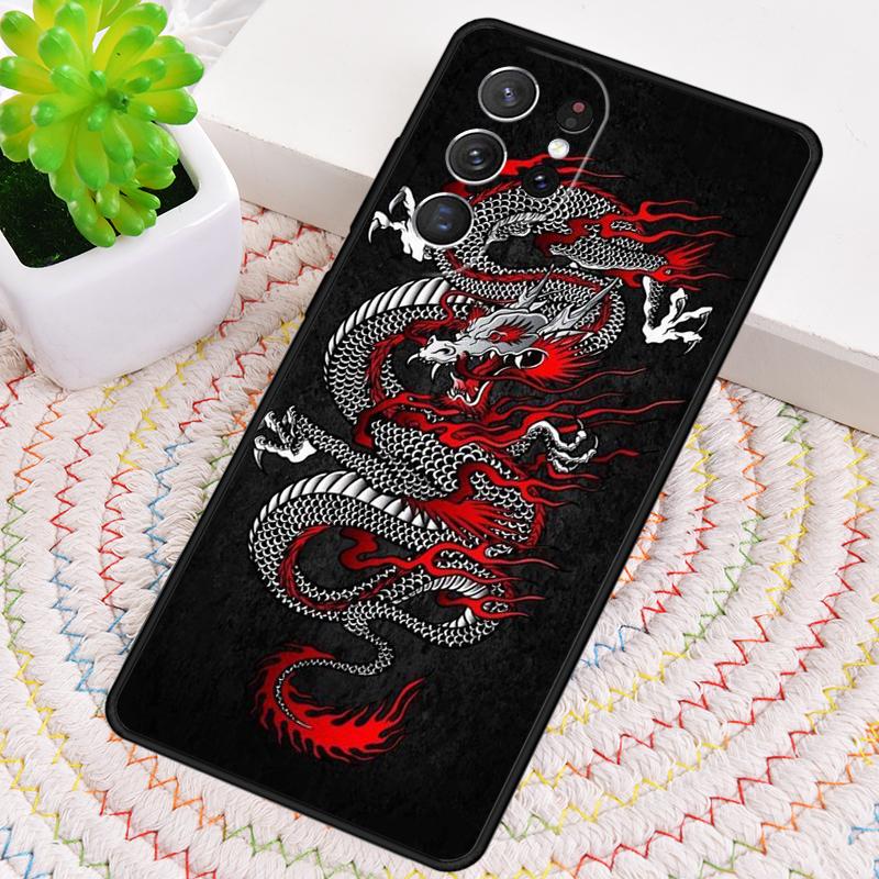 Fashion Dragon Phone Case for Samsung Galaxy note 10 pro S26 Ultra S23 S24 FE S25 S21 S22 PLUS shockproof Cove