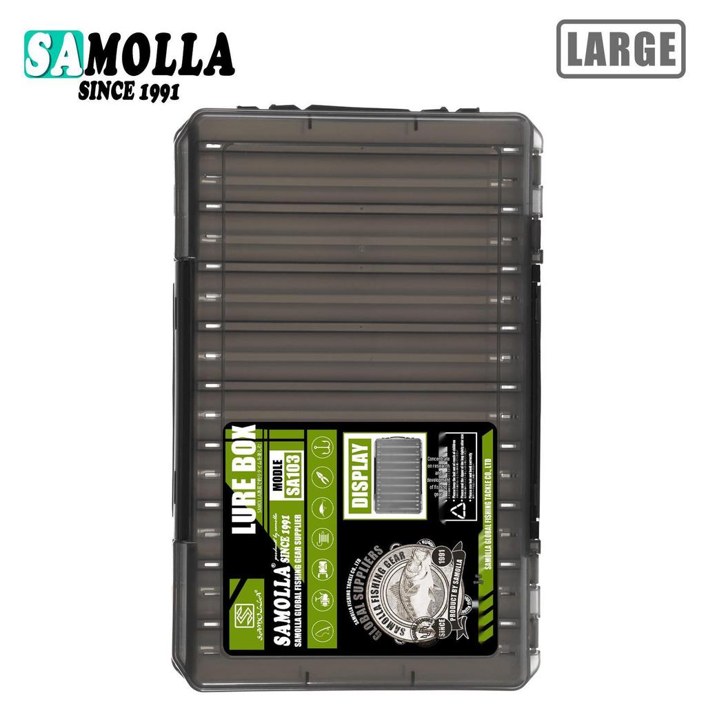XL Double-Sided Tackle Storage Box for Fishing Lures, Bait, and Hooks