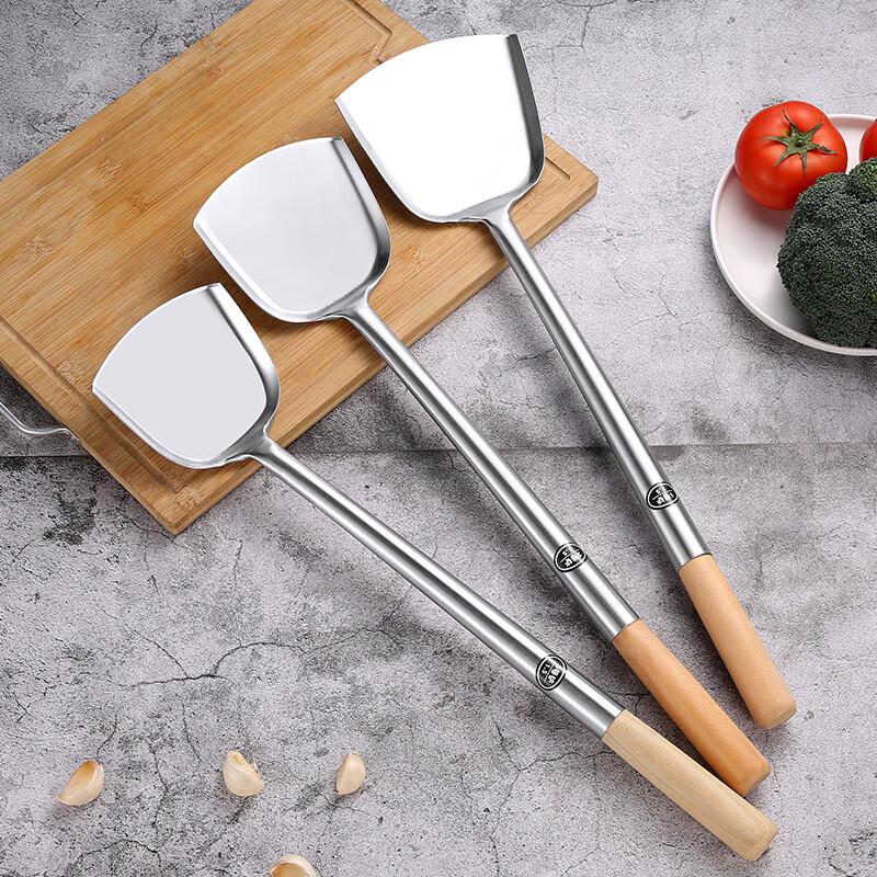 

Cmaos Wooden Handle Stir-fry Spatula