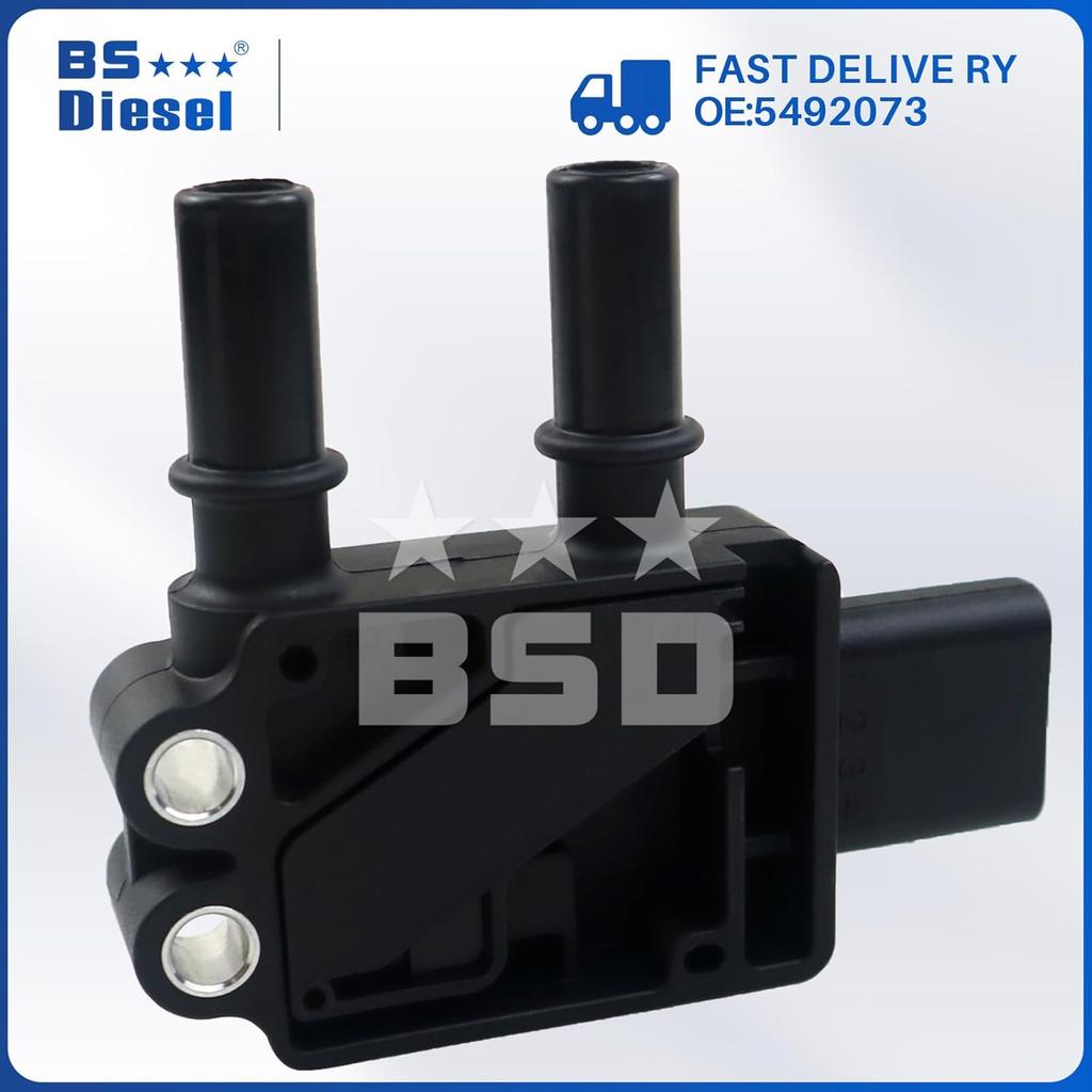 5492073 Exhaust Gas Recirculation Pressure Sensor EGR Differential Pressure Sensor 5MPP2-3 Compatible with Freightliner Gascadia Cummins