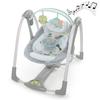 Foldable Electric Swing Swing and Go Hugs & Hoots- Baby Gift, 5 Swing Speeds, Melodies