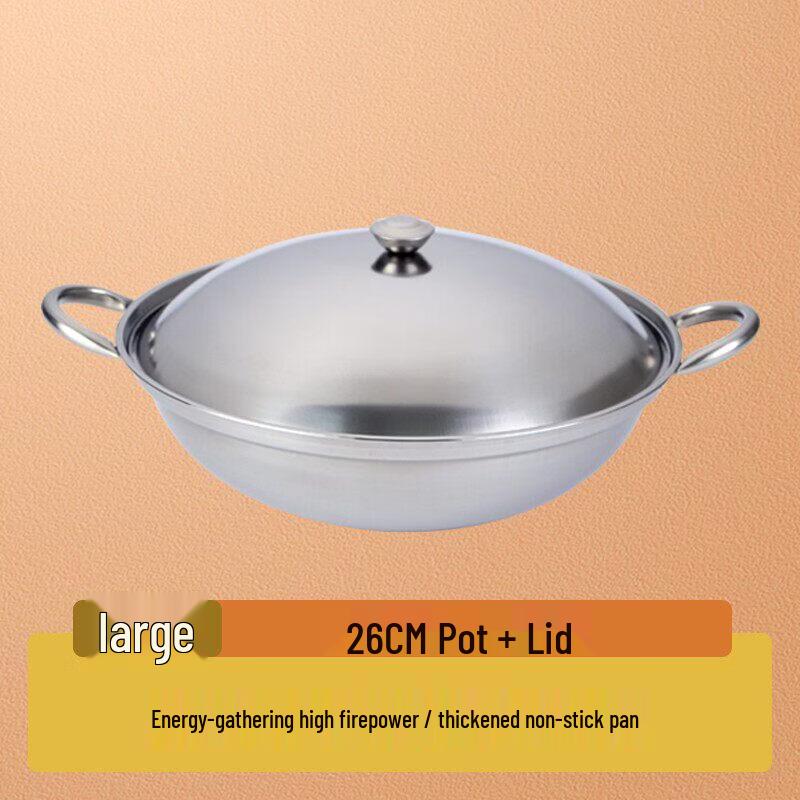 Stainless Steel Dry Pot & Alcohol Stove Set