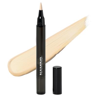 Skin Fit Concealer Blush 01 74g Liquid Concealer with Brush Coverage for Dark Spots and Acne [Official] NAMING. /