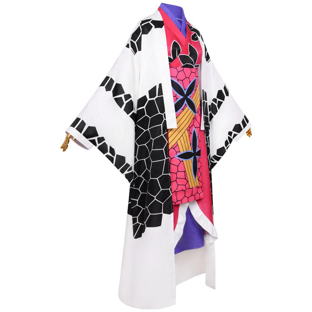 Uccisore di demoni: Kimetsu no Yaiba - Arco del Quartiere dei Divertimenti Costume Cosplay - Sesta Luna Superiore Narciso Costume Cosplay - Costume di Role-Playing Anime