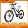 HEDA TX19 Full Suspension Frână cu disc hidraulică Bicicletă electrică pentru adulți, Mountain Bike, 29 Inch, Suspensie dublă, 27 viteze
