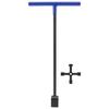 Water Stop Valve Key, Water Meter Key, T-Handle, Water Stop Tool, Approx. 41x19.5cm (Blue)