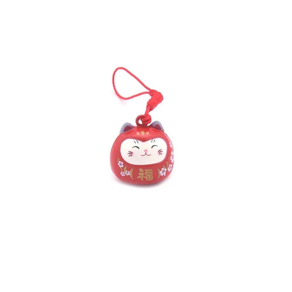 Cartoon Phone Pendant Bag Pendant Keychain Pendant Japanese Lucky Cat Keychain Phone Charm Mobile Phone Strap Maneki Neko
