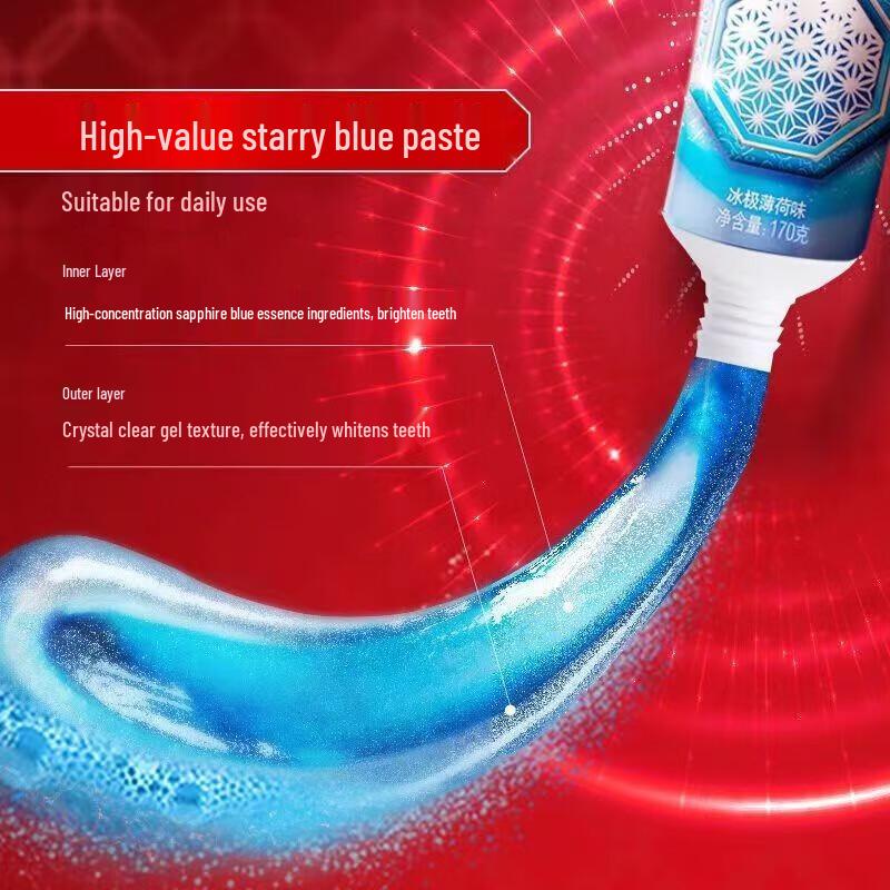 Zhonghua Magic Quick White Ice Mint Toothpaste (3-Pack)