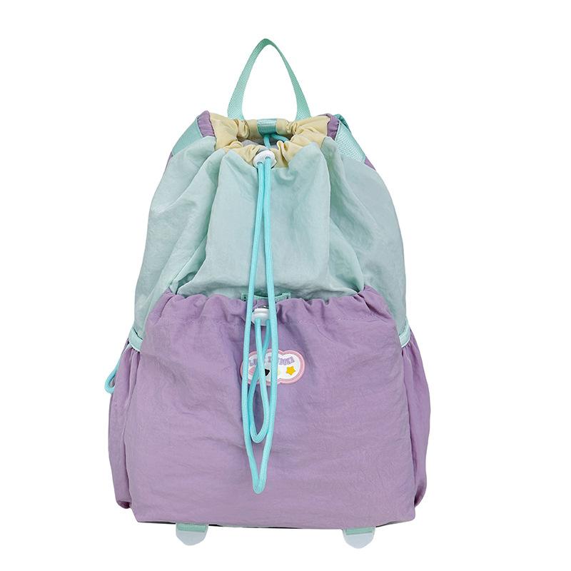 Schoolbag Outdoor Hiking Bag Small Fresh Leisure Travel Backpack Lightweight Sports Fitness Camping Backpack Women
