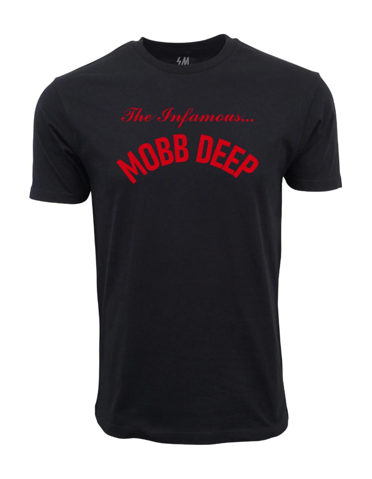 Unisex Adult Casual Graphic The Infamous MOBB DEEP Graphic T shirt ... S