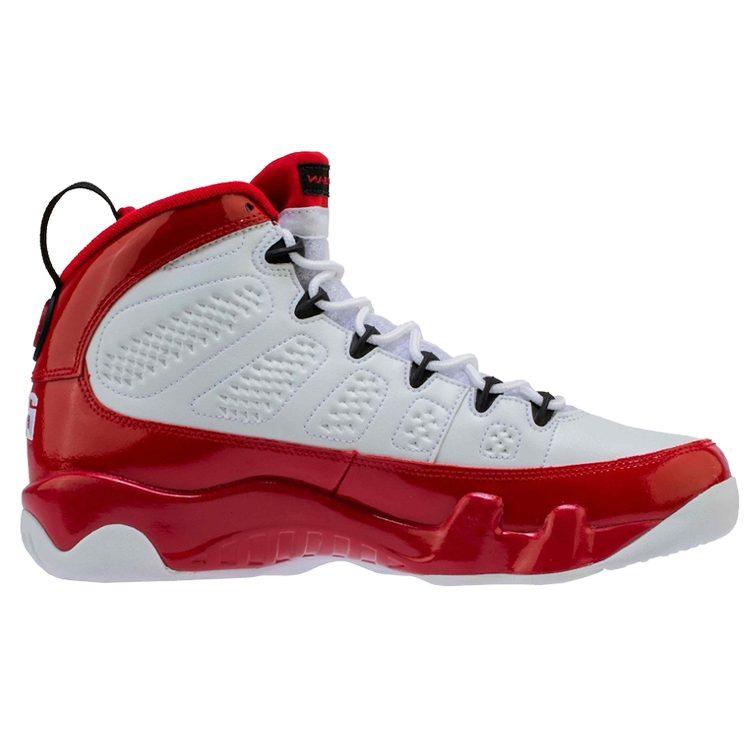 Jordan 9 Retro White Gym Red 302370-160