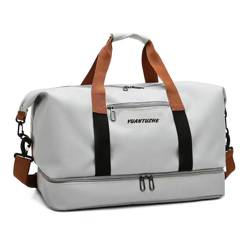 Unisex Sports Handbag Fitness Bag Expandable Travel Bag With Large Capacity Perfect For Gym Weekend Trips Versatile