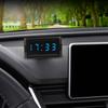 DC4.5-30V Waterproof Dustproof Car Auto Electronic Clock LED Digital Display (Blue)