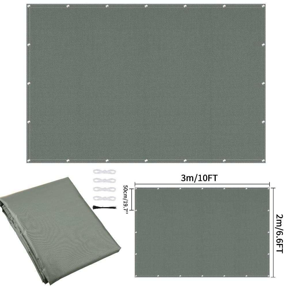 Waterproof Privacy Fence Screen Fence Covering Privacy with Grommets UV Protection Fencing Shade Cover for Outdoor Yard Backyard