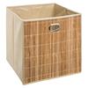 BAMBOO BASKET 31x31x31cm CONTAINER Brown Natural
