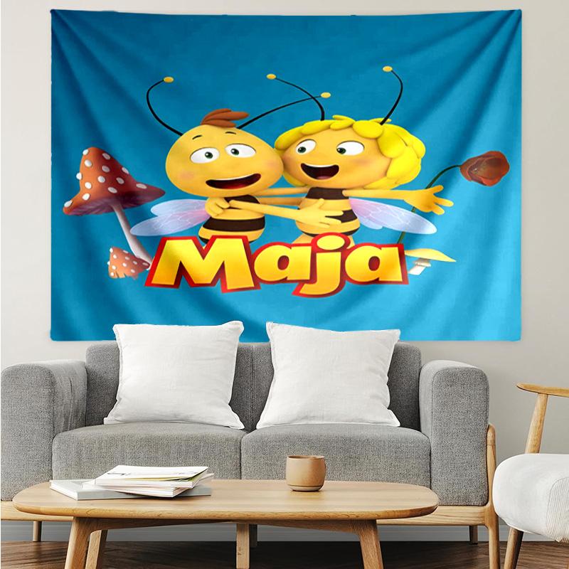 1 PZ Ape Avventura Maya Arazzo Accessori Stanza dei Giochi Arazzo, per Camera da Letto, Soggiorno, Stanza del Dormitorio Decorazione Murale Ventaglio Regali di Compleanno