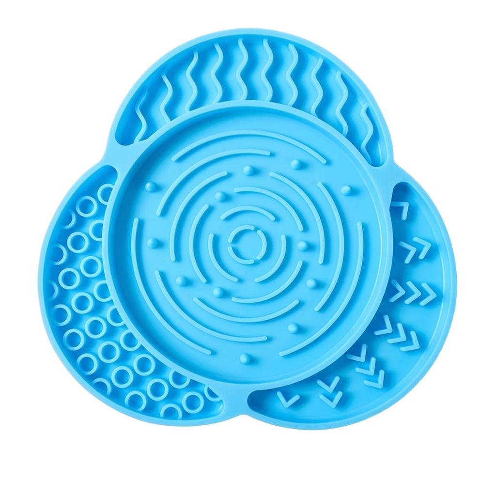 Pet Slow Feeder Mat for Dogs with Suction Cup Base Non-Slip Feeding Pad for Slowing Down Eating and Promoting Healthy Digestion