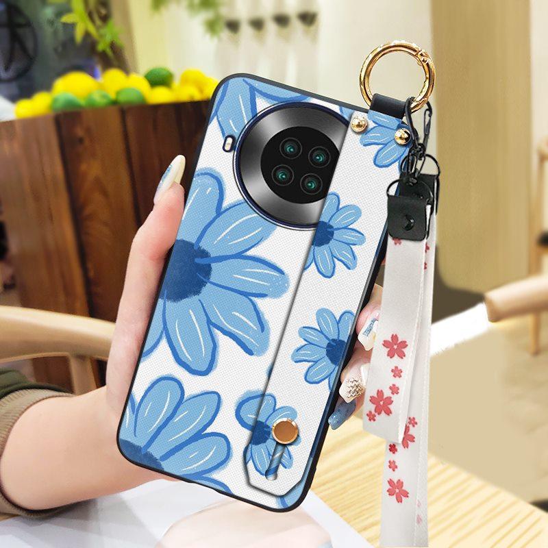 Soft Case Protective Phone Case For Cubot Note20 Anti-dust Back Cover Durable Wrist Strap Dirt-resistant Shockproof Ring