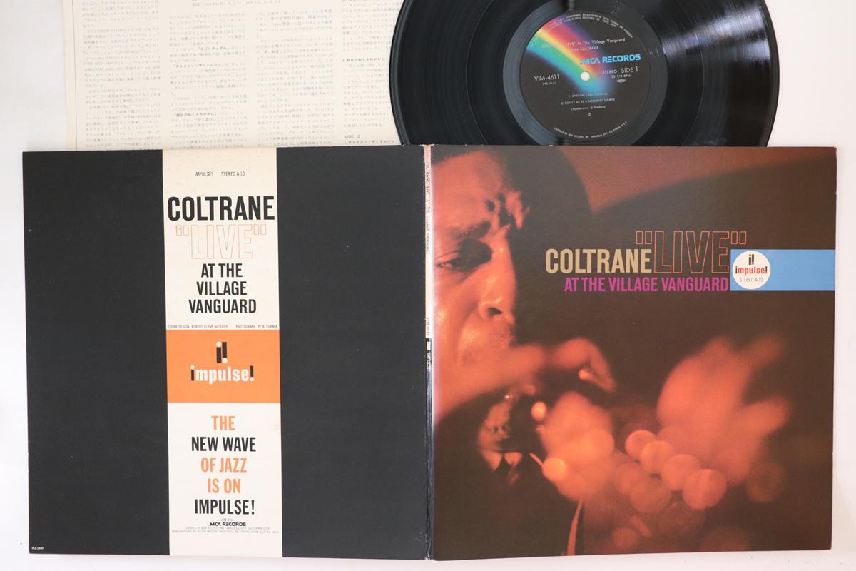 

LP Record JOHN COLTRANE - Live At The Village Vanguard VIM4611 MCA 1980 Japan Jazz Used