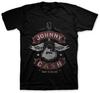 Johnny Cash Winged Guitar “Man In Black” T-Shirt | Country Folk Rock Music Tee