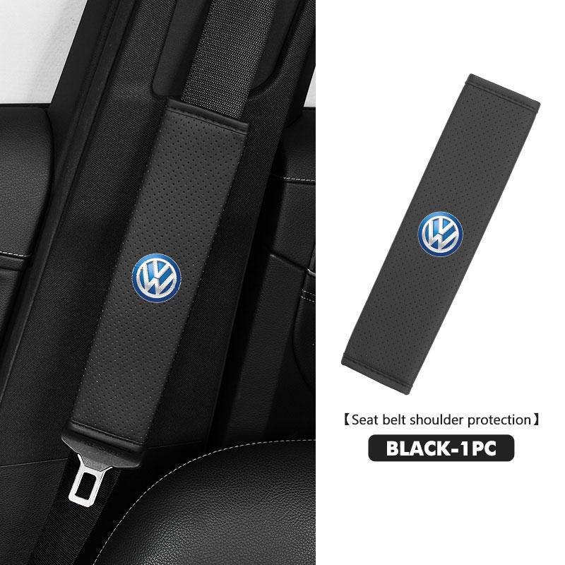 WET1 Car Shoulder Pad Safety Buckle Protective Anti-scratch Cover For Volkswagen VW Scirocco Passat Polo B5 B6 B7 CC Tiguan Sharan