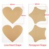 Golden Pentagram Scratch Card Sticker Self-adhesive Scratch Coating Stickers Multifunctional Labels