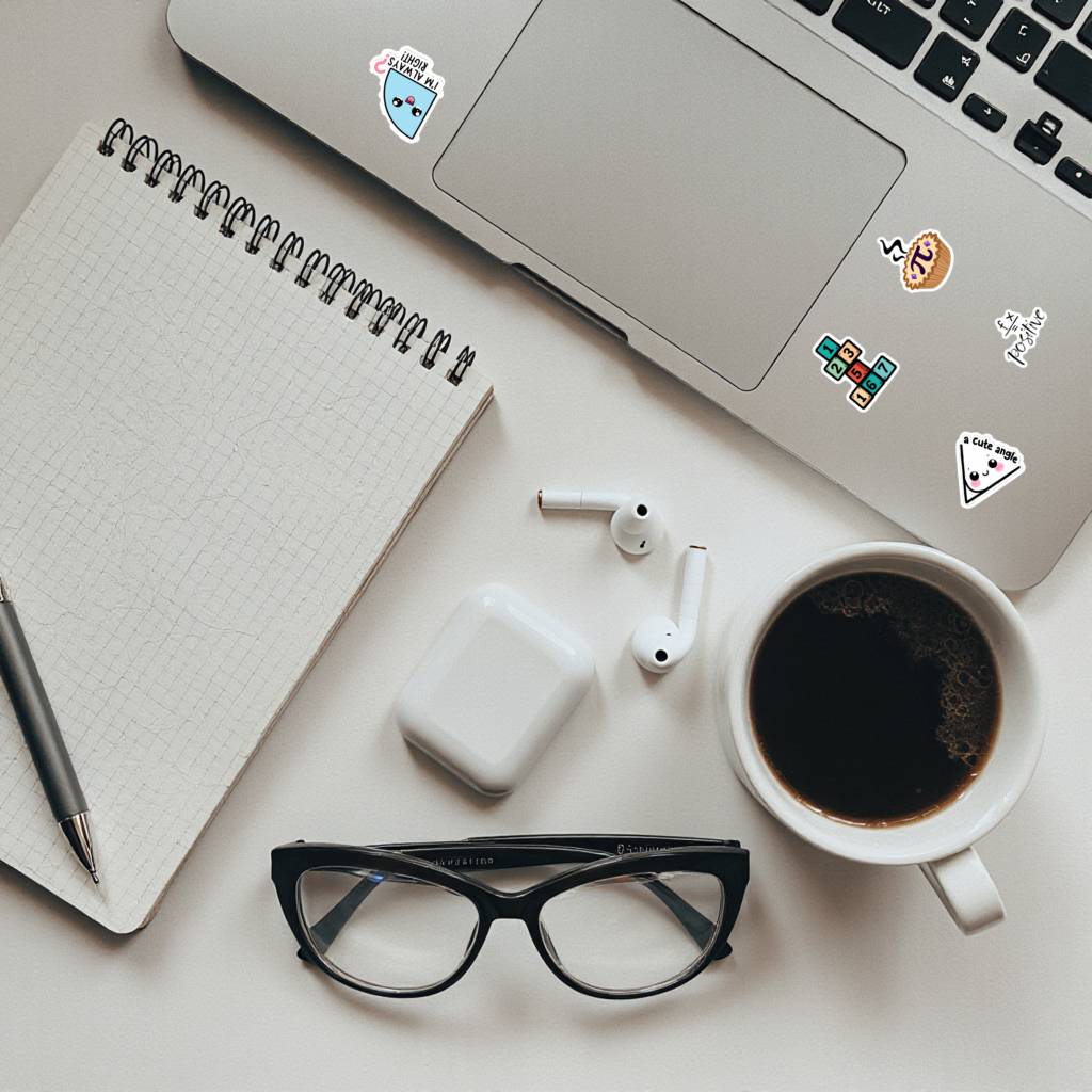 35pcs Educational Mathematics Stickers Cartoon Geometry Teacher Reward Stickers Stationery Stickers For Guitar Laptop Helmet