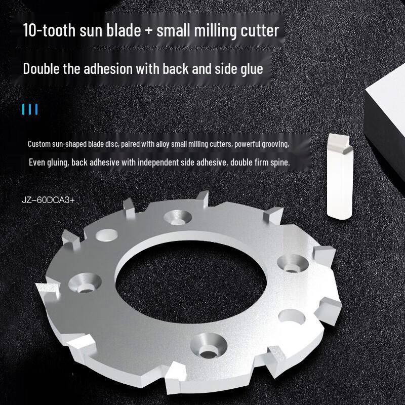 GEPAD Fully Automatic Wireless Hot Melt Glue Binding Machine CN Plug (adapter Included)