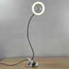 Flexible Loupe Magnifier Table Light Adjustable Levels Clip on Desk Lamp  Nail Art